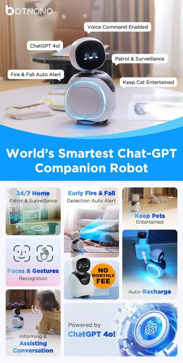 Botnono AI Smart Home Robot