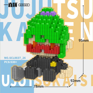 Jujutsu Kaisen Cursed Domain 3D Chibi Micro Blocks