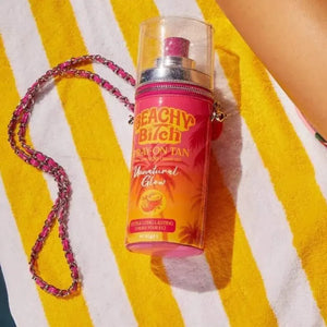 Beach-Babe Novelty Spray Bottle Crossbody Bag