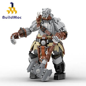 Warcraft Orgrim Doomhammer MOC Building Set (1959 Pcs)