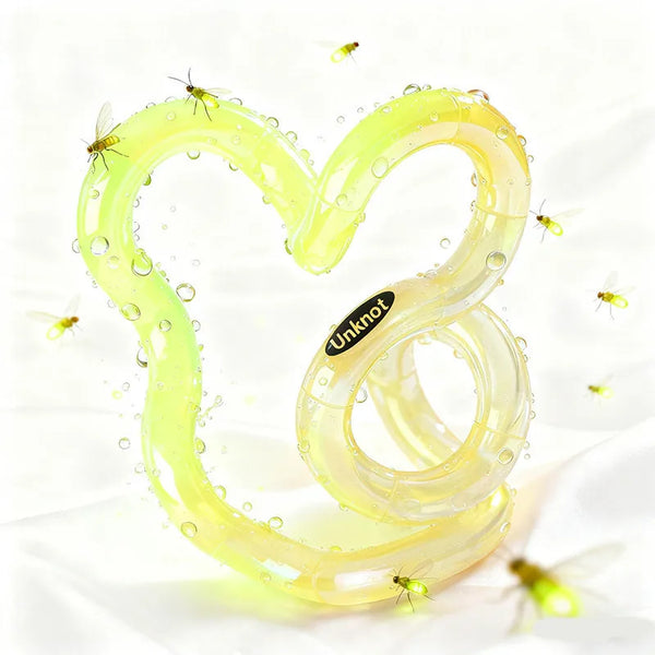 Unknot Electroplated Tangle Fidget Rope