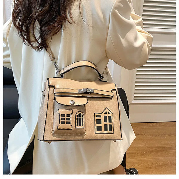 BRKN European Cottage Whimsy Premium Handbag