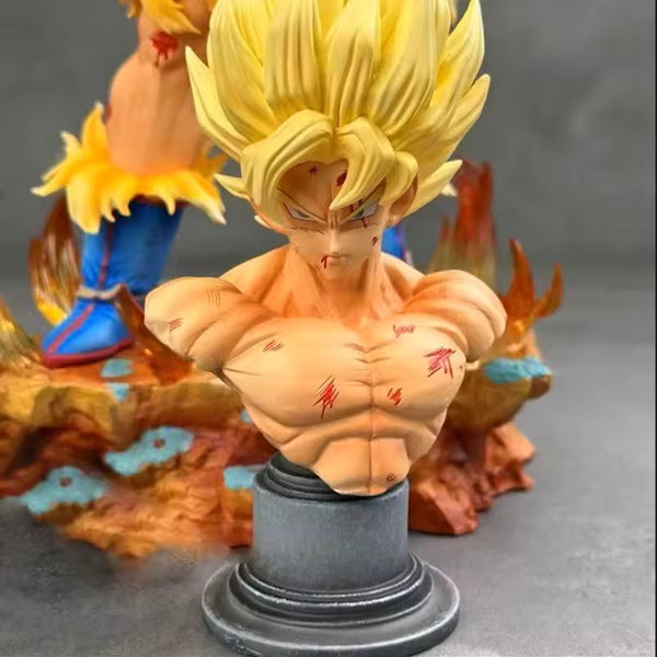 Super Saiyan Goku Dynamic Scene Diorama