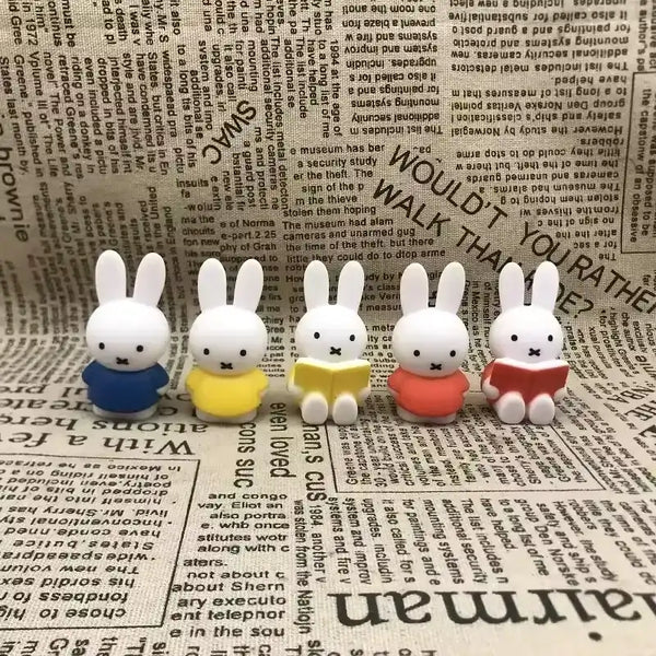 Miffy Bookish Charm 3D Keychain