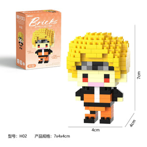 Bricks Anime Themed Micro Building Blocks