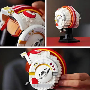 Star Wars Red Five Walker Helmet Building Blocks