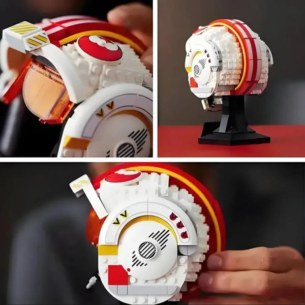 Star Wars Red Five Walker Helmet Building Blocks