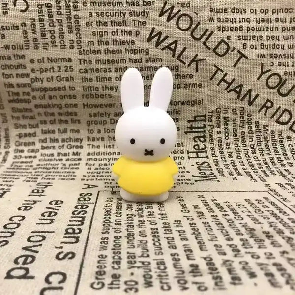 Miffy Bookish Charm 3D Keychain