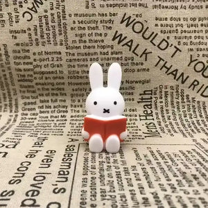 Miffy Bookish Charm 3D Keychain