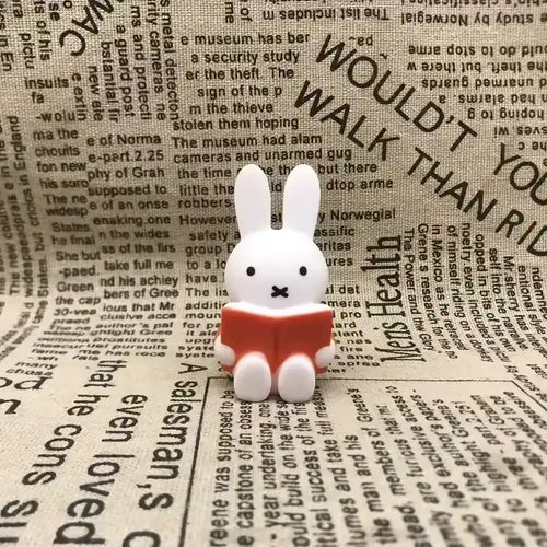 Miffy Bookish Charm 3D Keychain