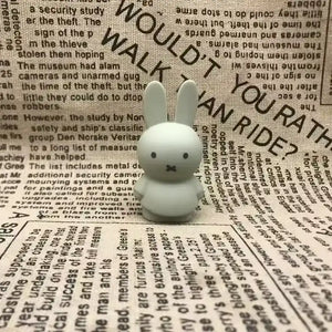 Miffy Bookish Charm 3D Keychain