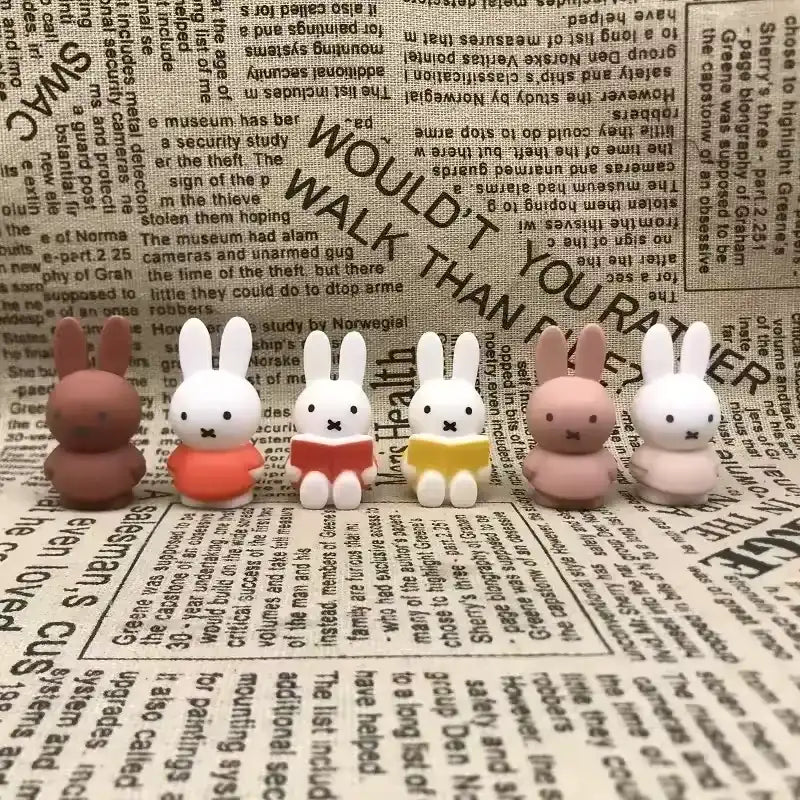 Miffy Bookish Charm 3D Keychain