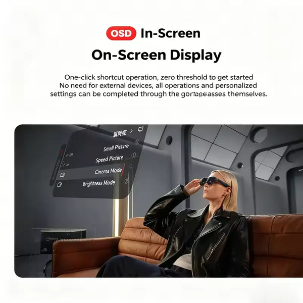 XREAL 1S Micro-OLED AR Glasses