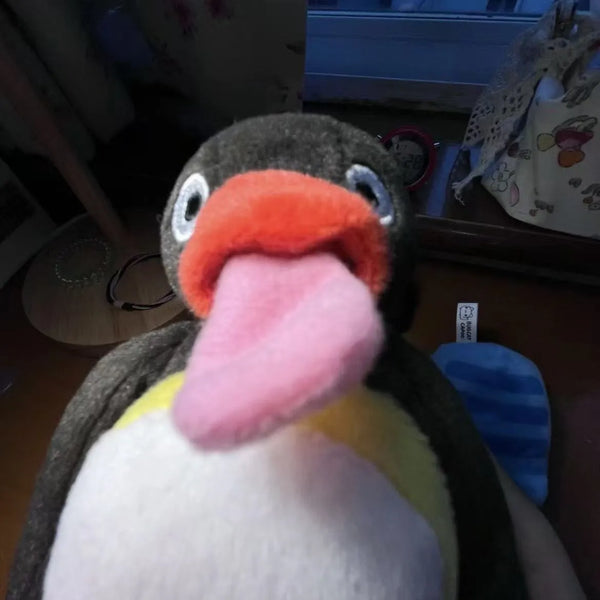 Pingu Big Tongue Interactive Quirky Penguin Plush