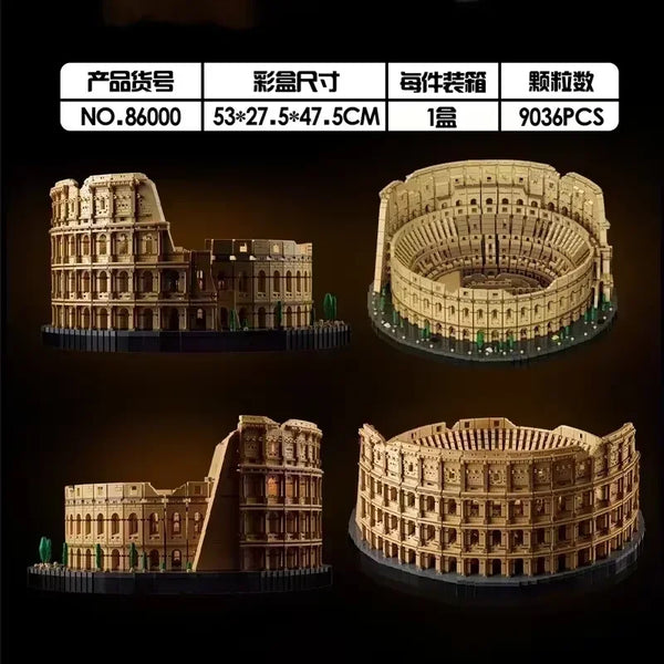 Rome Colosseum Building Blocks (9036 Pcs)