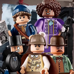 Ideas Sherlock Holmes Book Nook Kit Building Blocks (1359 Pcs)