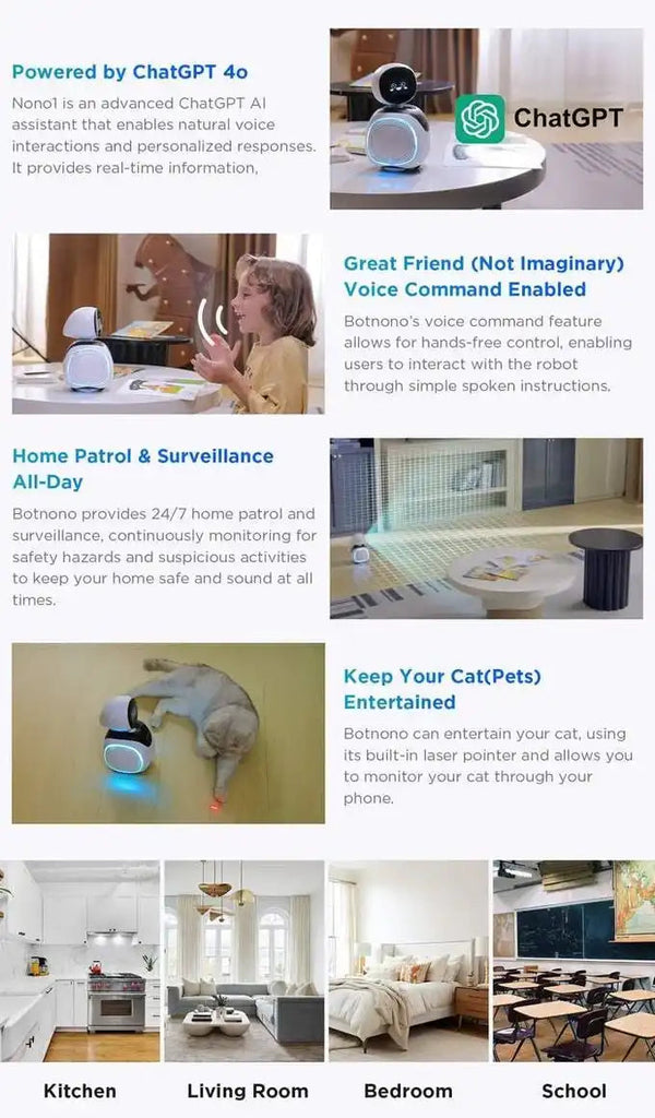 Botnono AI Smart Home Robot