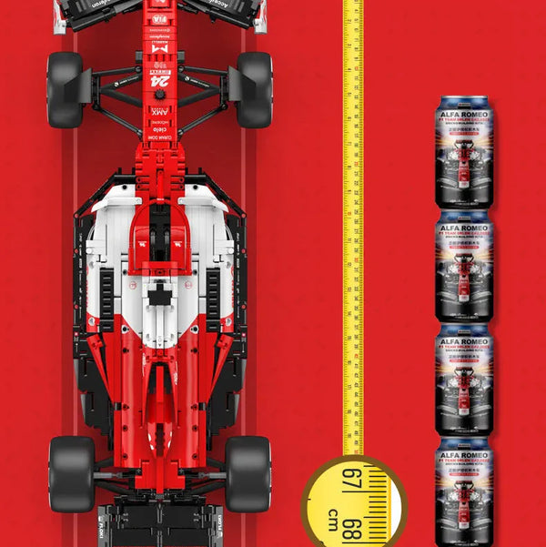 Rastar Alfa Romeo F1 ORLEN C42 1:8 Assembly Model Kit