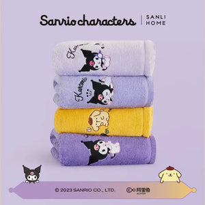 Sanrio Dreamy Pastel Striped Towel