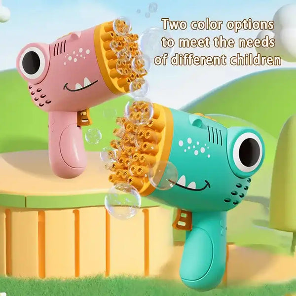 Dinosaur Bubble Machine Gun Toy