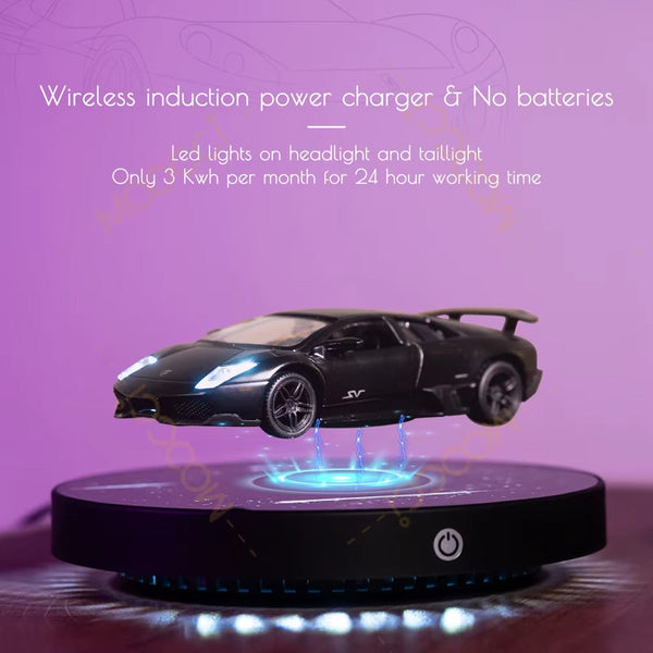 AeroFloat Magnetic Levitating Supercar Display