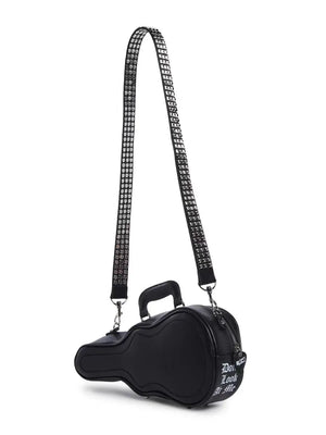 Rebel-Riff Gothic Guitar Case Rock Punk Handbag