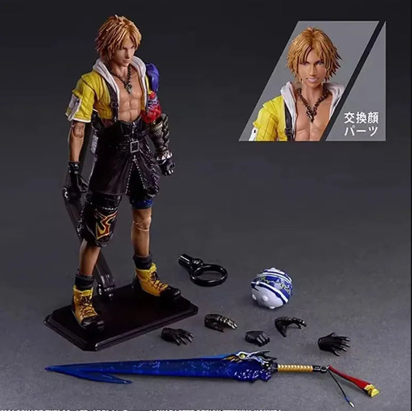 Play Arts Kai Final Fantasy X Tidus Figure