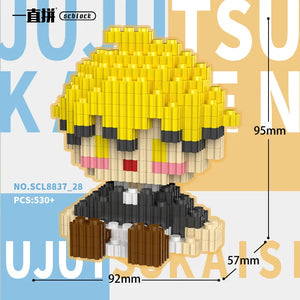Jujutsu Kaisen Cursed Domain 3D Chibi Micro Blocks