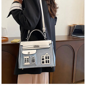 BRKN European Cottage Whimsy Premium Handbag