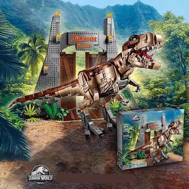 Jurassic Park T-Rex Rampage Building Blocks