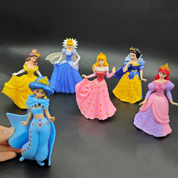 DZNY Mini Princess Legends Figurines (Set of 6)