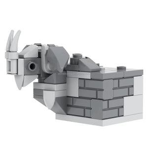 Bat Knight Stand Building Blocks (40 Pcs)