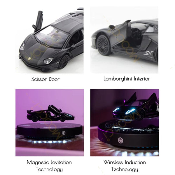 AeroFloat Magnetic Levitating Supercar Display