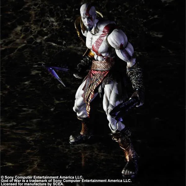 Play Arts Deluxe Edition God of War Kratos Figure (25 cm)