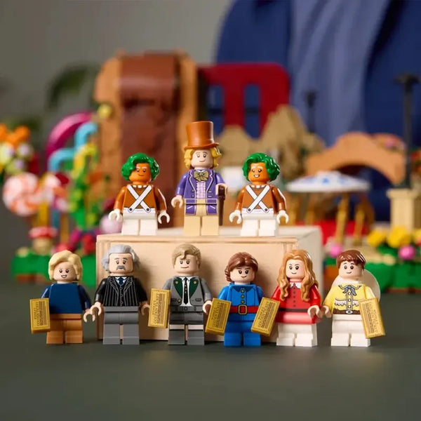 Willy Wonka Chocolate Factory Building Blocks