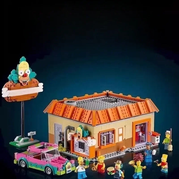 Simpsons Krusty Burger Shop Blocks (1635 Pcs)
