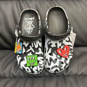 Iconic Haring Pop Art Clogs