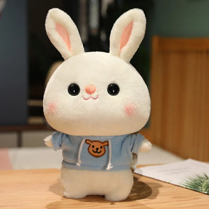 Cozy Dress-Up Bunny Premium Plush Toy (30 cm)