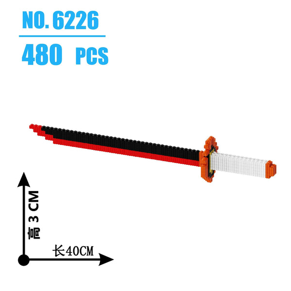 Demon Slayer Katana Mini Blocks (480 Pcs)