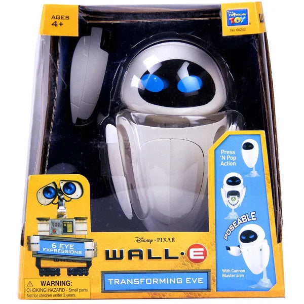 WALL-E & Eva Transformation Figurines