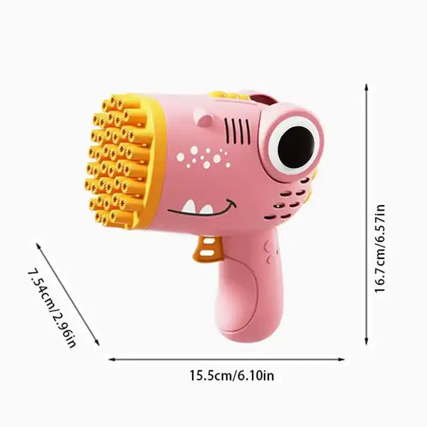 Dinosaur Bubble Machine Gun Toy