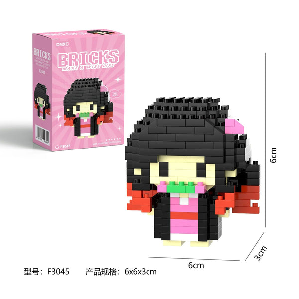Bricks Anime Themed Micro Building Blocks