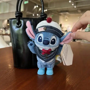 Cosmic Alien Denim Styles Keychain
