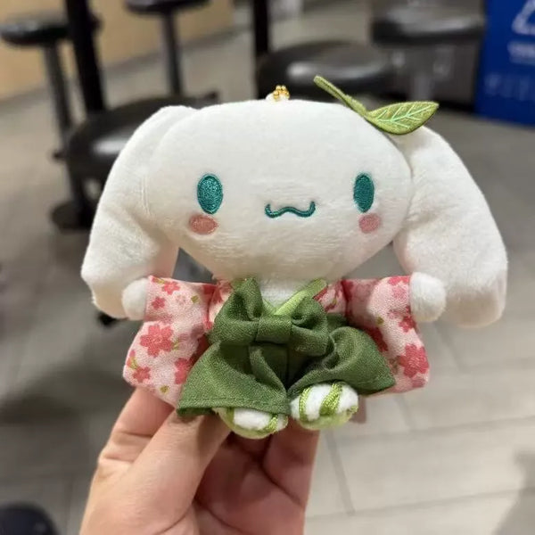 Sanrio Kimono Matcha Plush Keychains