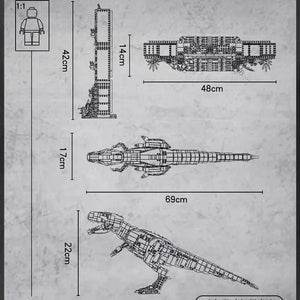 Jurassic Park T-Rex Rampage Building Blocks