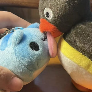 Pingu Big Tongue Interactive Quirky Penguin Plush