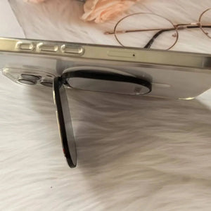 D Luxe Noir Dual-Reflect Phone Mirror
