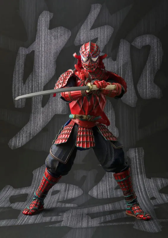 Samurai Spiderman Elite Action Figure (18 cm)