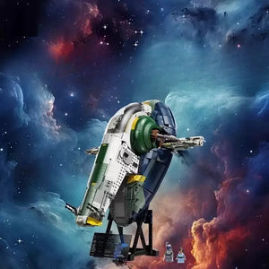 Jango Fett’s Firespray Starship Blocks (2970 Pcs)