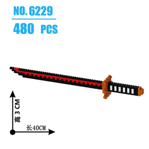 Demon Slayer Katana Mini Blocks (480 Pcs)